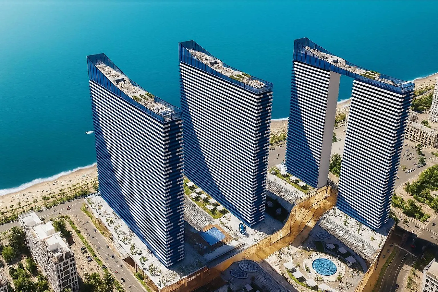 Orbi City - Sea View Aparthotel In Batum Daire